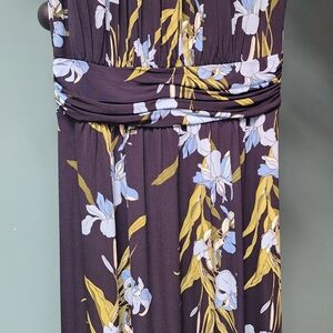 Floral Print Maxi Dress
